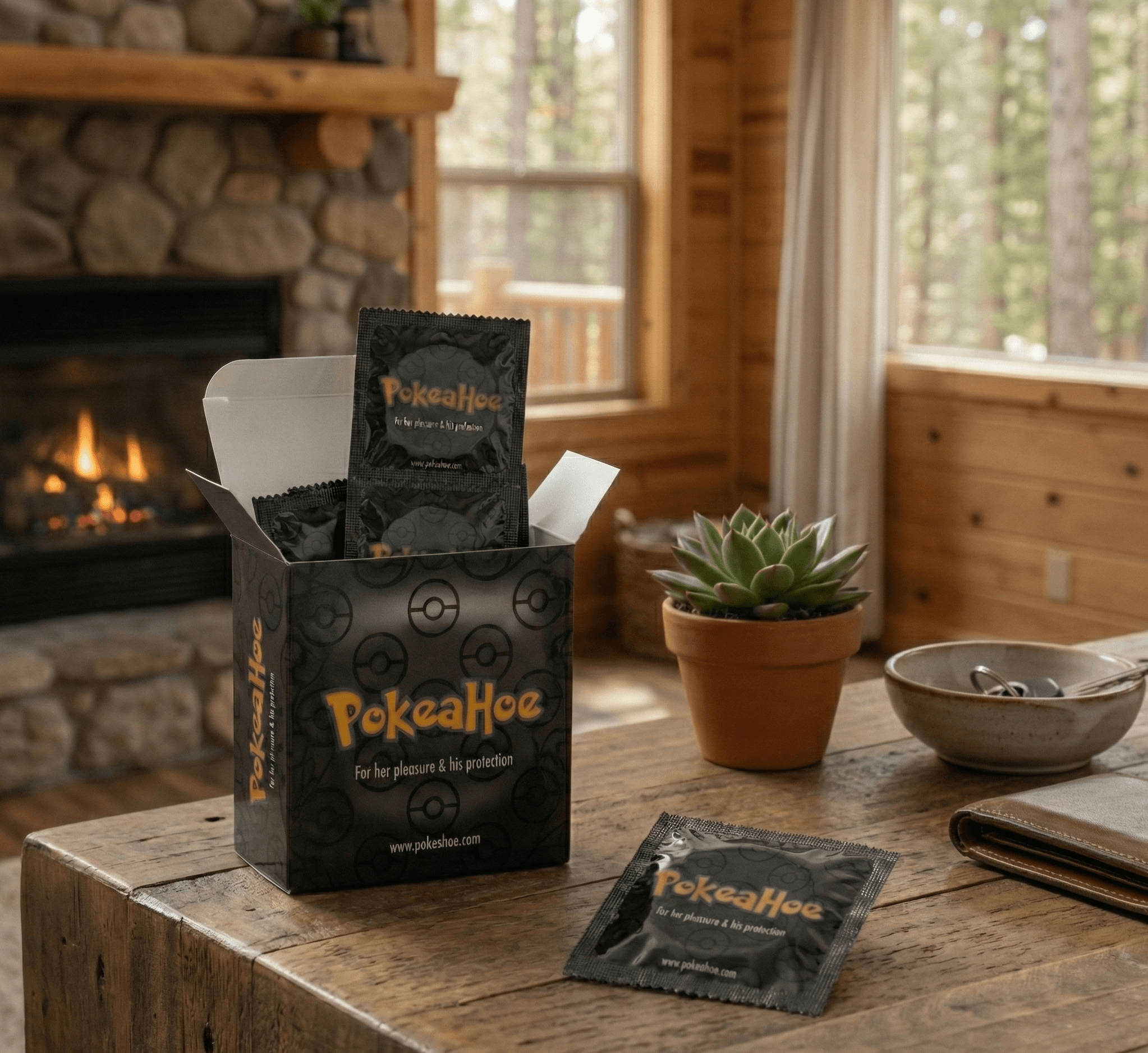 PokeaHoe product render with moody lighting